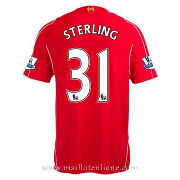 Maillot Liverpool Sterling Domicile 2014 2015